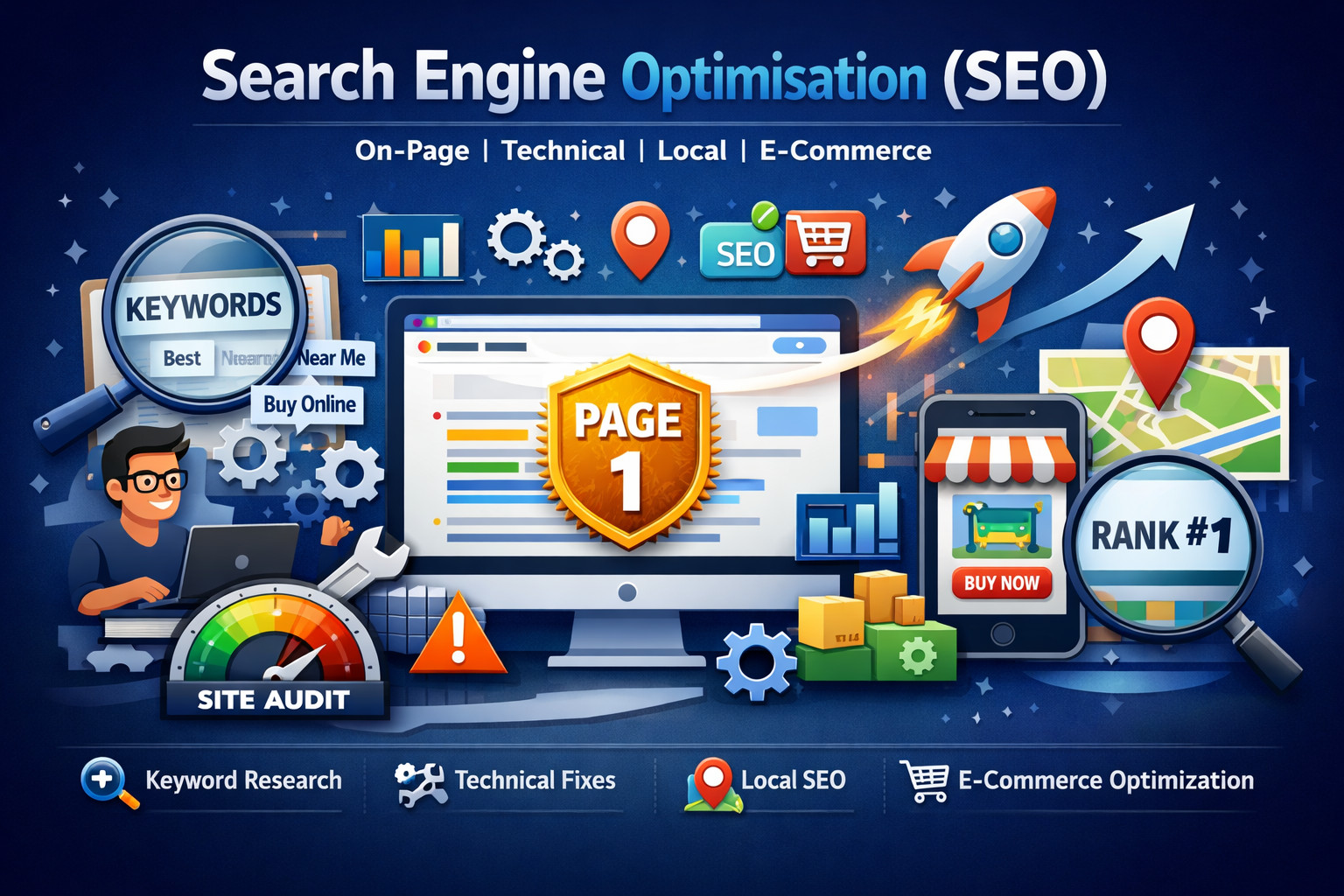 Search Engine Optimisation (SEO)